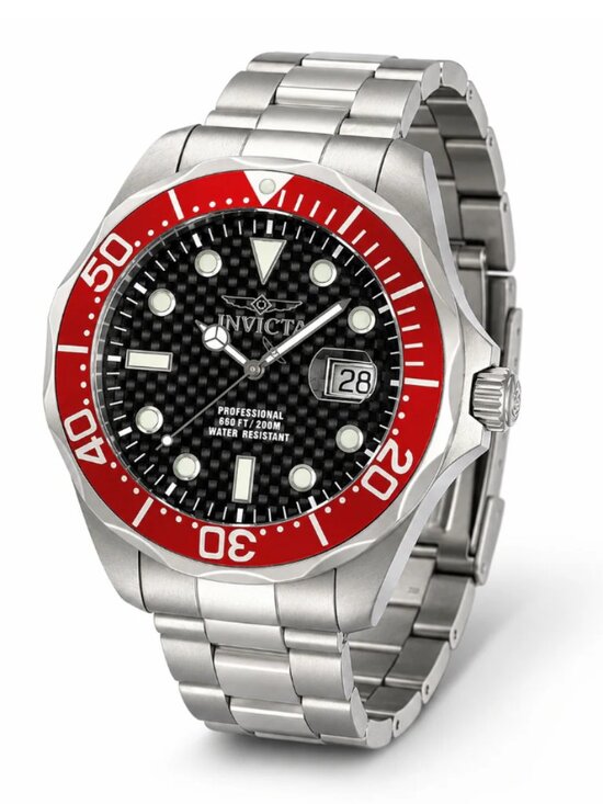 Invicta Other - Invicta Grand Diver 12565 Men's Watch Red Bezel 47mm